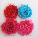 Shabby Flower Hair Clip ove..
