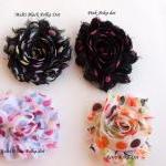 Shabby Flower Hair Clip ove..