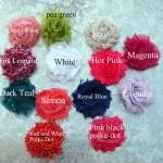 Shabby Flower Hair Clip ove..