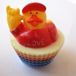 I LOVE YOU ducky soap